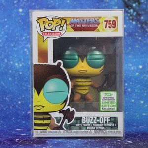 Funko Pop! Masters of the Universe Buzz Off #759 2019 Spring Convention Excl.